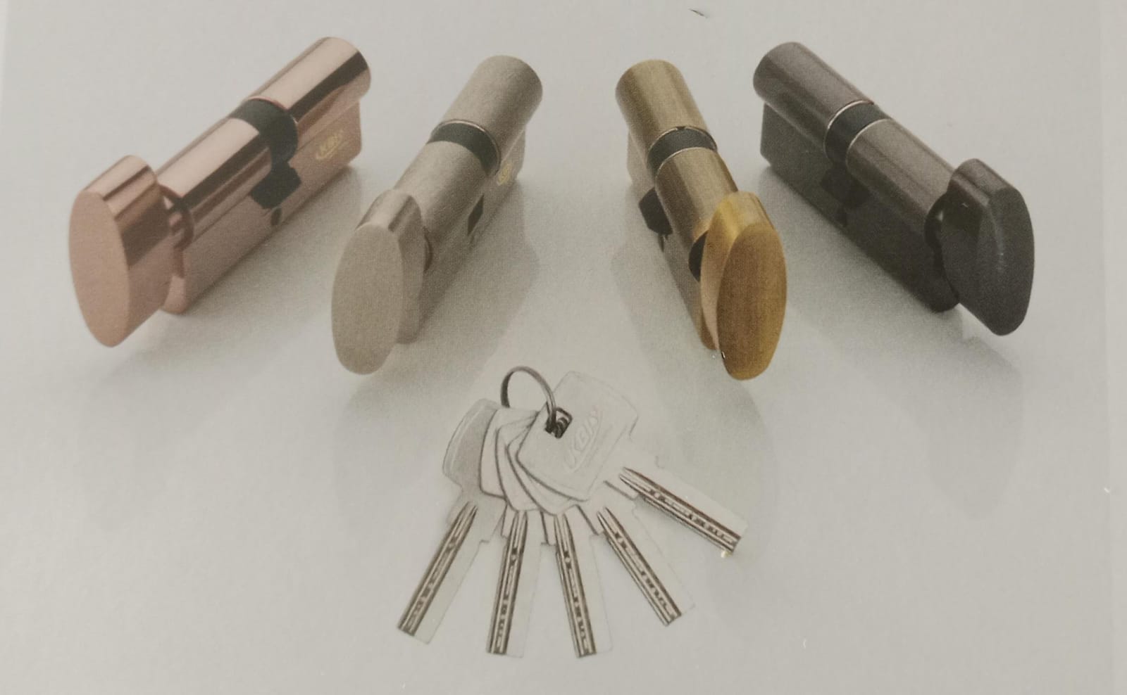 KBI-CYLINDER LOCK (1 Side Key 1 Sideknob 5Ultra key